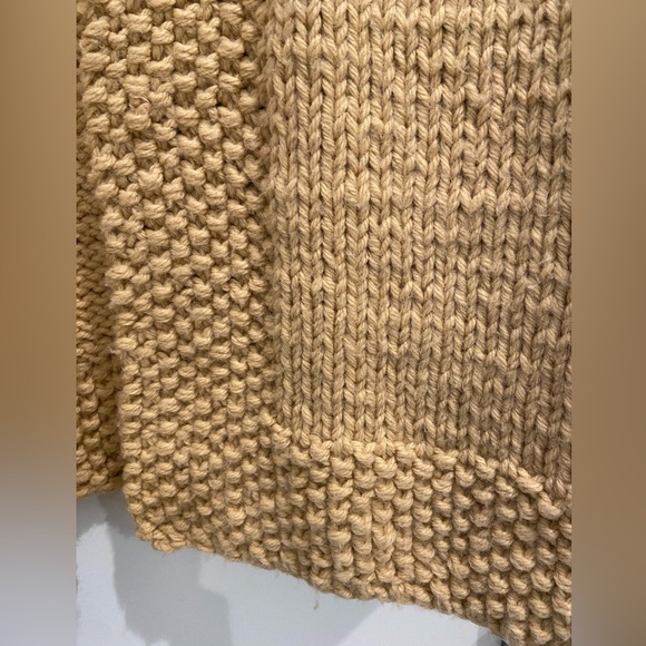 Vintage Handknit Cardigan Sweater Jacket - Picture 6 of 6